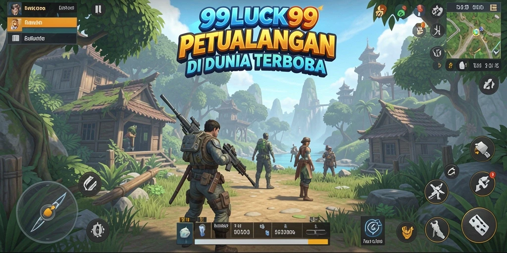Tampilan gameplay 99LUCK99 yang menakjubkan dalam dunia terbuka.