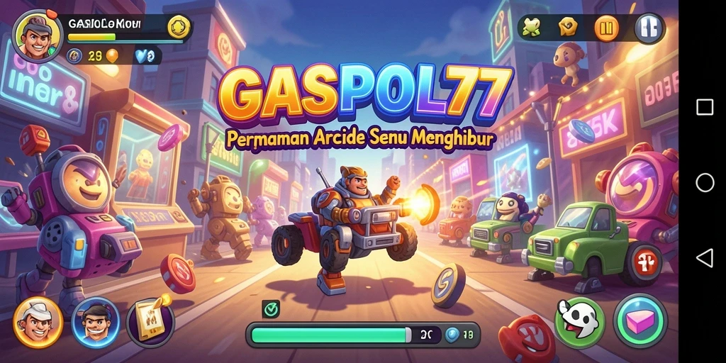 Screenshot menampilkan gameplay seru dan dinamis dari GASPOL77.
