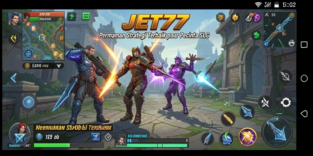 Gameplay SLG yang mendebarkan dan menantang.