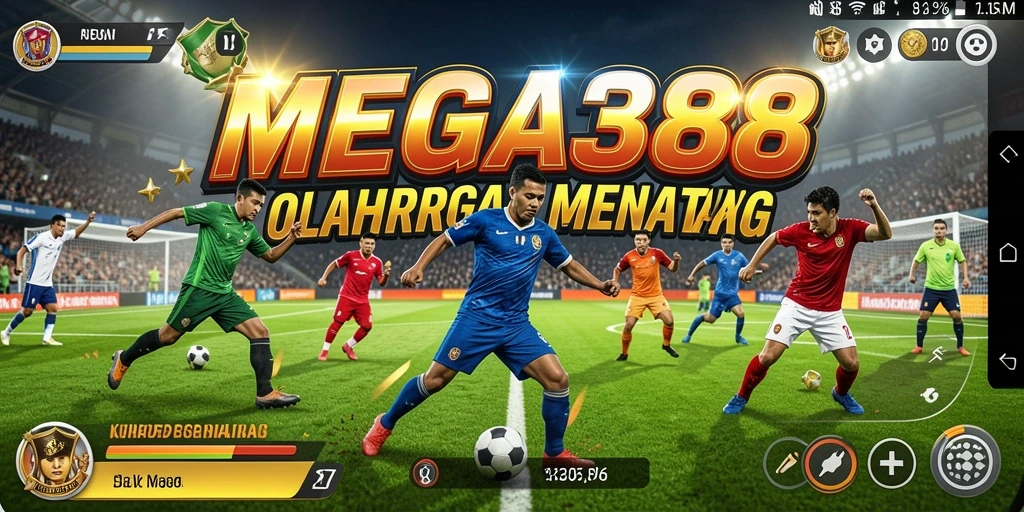 Tampilan menarik dari gameplay olahraga di MEGA388.
