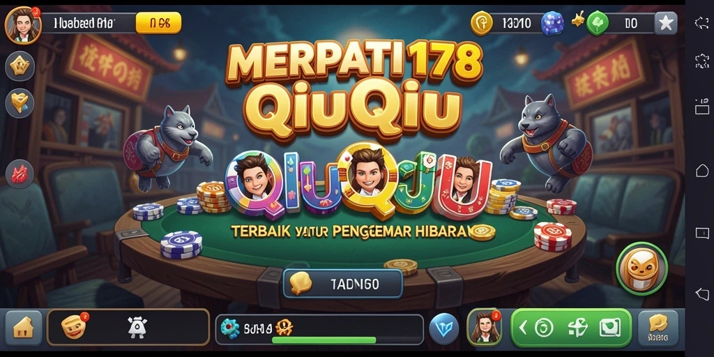 Tampilan gameplay QiuQiu yang seru dan menarik