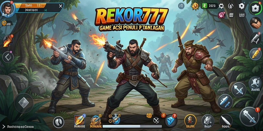 Gameplay seru dan menegangkan di REKOR777, tunjukkan kemampuan Anda!